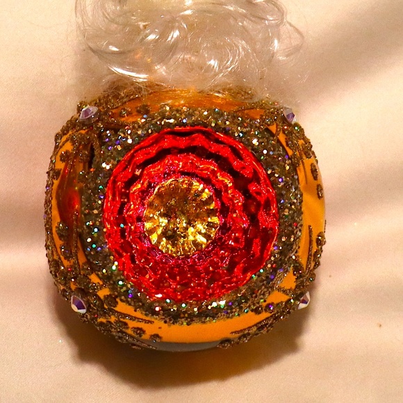 CHRISTOPHER RADKO Ornament King HEARTFULLY YOURS 3 Reflector Angel CLASSIC STYLE - Picture 5 of 5